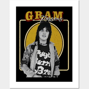 design for Gram Parsons Posters and Art